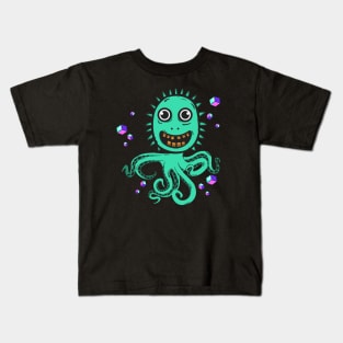 Weird octopus Kids T-Shirt